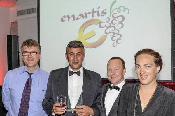WINNERS: From left, Andrew Maronich (Technical Sales representative), Darko Obradovic (Market Development Manager – Winemaker) , Greg Hancock ( Sales & operation assistant) and Yvonne Horne (Accounts).