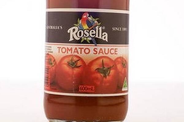 Iconic Australian tomato sauce brand Rosella.